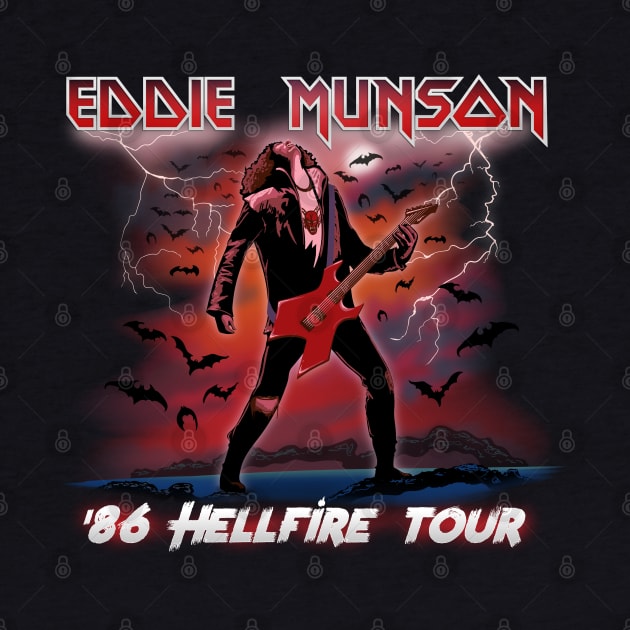Eddie Munson Hellfire Concert by zellsbells